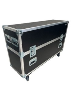 Flight Case pour double TV 50"